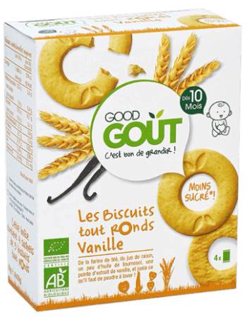 GOOD GOUT ALL ROUND VANILLA BISCUITS 80G