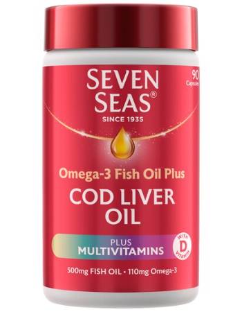 SEVEN SEAS COD LIVER OIL 90 CAPSULES