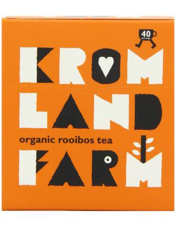 KROMLAND FARM ORGANIC ROOIBOS TEA 40 BAGS