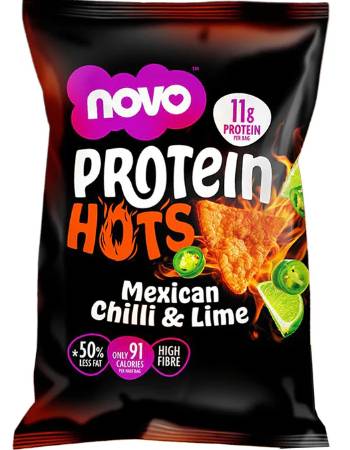 NOVO PROTEIN CHIPS 45G | HOTS MEXICAN CHILLI & LIME