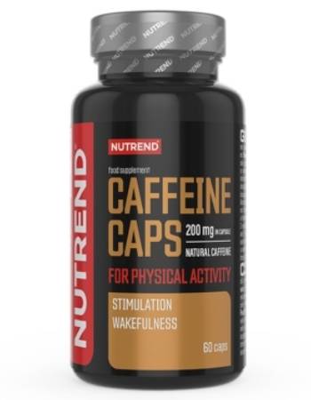 NUTREND CAFFEINE CAPSULES 200MG 60 CAPSULES