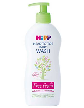 HIPP HEAD TO TOE BABY WASH 400ML