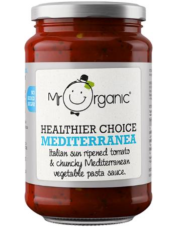 MR ORGANIC MEDITERRANEA PASTA SAUCE 350G