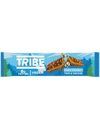 TRIBE CHOCOLATE PEANUT TRIPLE DECKER BAR 40G