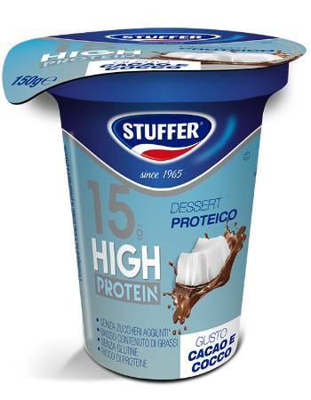STUFFER PROTEIN DESSERT CHOCOLATE WITH COCONUT 150G | CHILLED