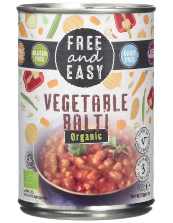 FREE & EASY VEGETABLE BALTI 400G