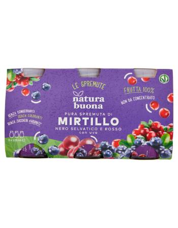 NATURA BUONA WILD BERRIES JUICE | 3 X125ML