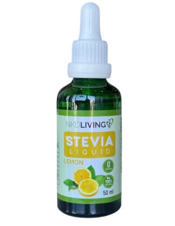 NKD LIVING LIQUID STEVIA LEMON 500ML