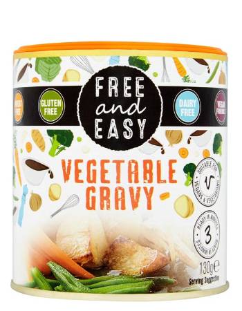 FREE & EASY VEGETABLE GRAVY SAUCE MIX 130G