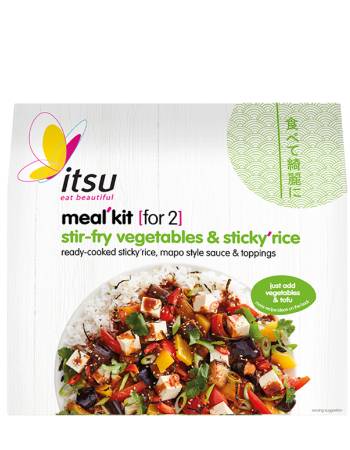 ITSU STIR-FRY VEGETABLES MEAL KIT 356G