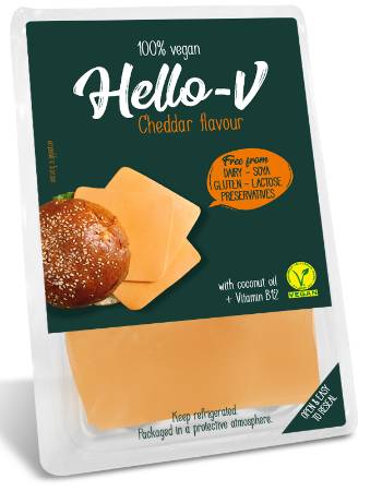 HELLO-V CHEDDAR SLICES 140G