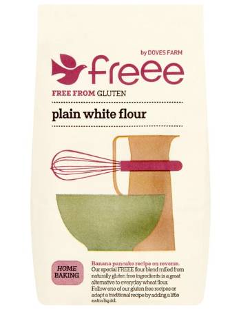 DOVES FARM GLUTEN FREE PLAIN WHITE FLOUR 1KG