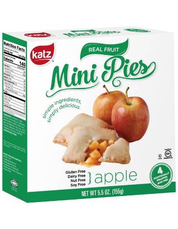 KATZ APPLE MINI PIES 155G