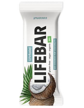 LIFEFOOD RAW LIFEBAR 40G | COCONUT