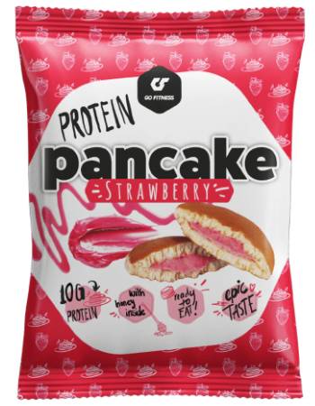 GO FITNESS PANCAKE 50G | STRAWBERRY