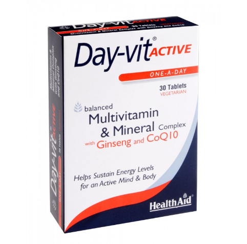 HEALTH AID DAY-VIT ACTIVE 30 TABLETS