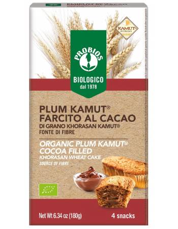 PROBIOS KAMUT PLUM FILLED WITH COCOA (4 X 45G)