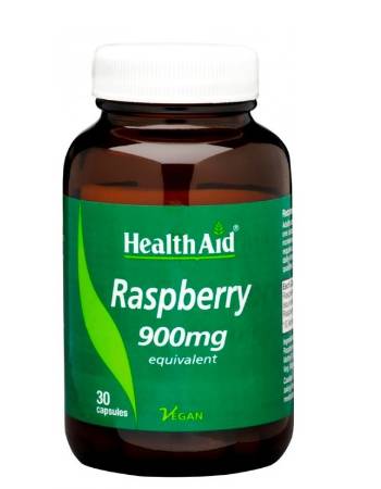 HEALTH AID RASPBERRY 900MG 30 CAPSULES