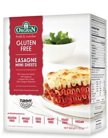 ORGRAN PASTA LASAGNA SHEETS 200G