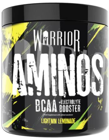 WARRIOR AMINOS BCAA POWDER - 360G LIGHTIN LEMONADE