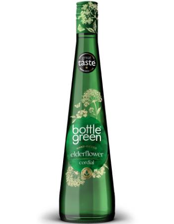 BOTTLE GREEN CORDIAL ELDERFLOWER 500ML