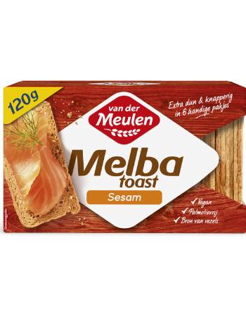 MELBA MINI TOAST SESAME 100G