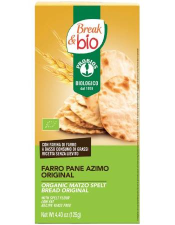 PROBIOS FARRO PANE AZIMO 125G