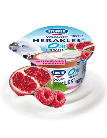 STUFFER HERAKLES POMEGRANATE & RASPBERR YOGURT 150G