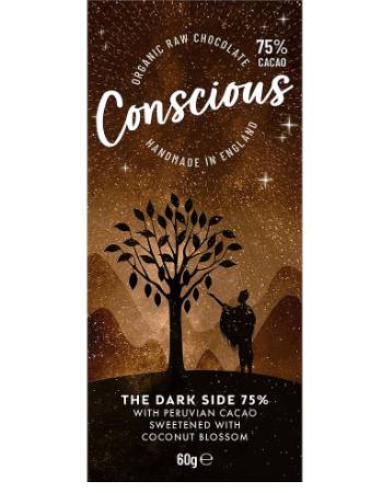 CONSCIOUS BAR DARK 75% 60G