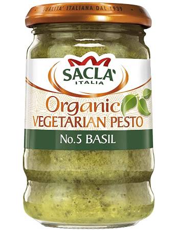 SACLA ORGANIC GREEN PESTO 190G