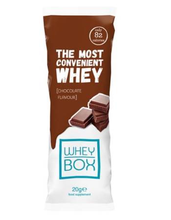 WHEY BOX CHOCOLATE SACHET 20G