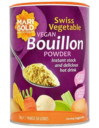 MARIGOLD BOUILLON LESS SALT INSTANT STOCK 1KG