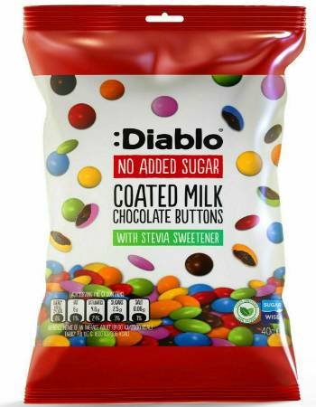 DIABLO CHOCOLATE BUTTONS 40G