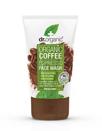 DR ORGANIC COFFEE FACE WASH 125ML