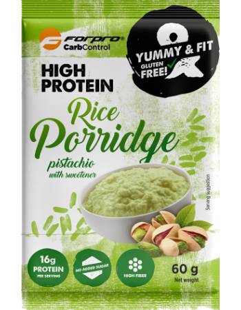 FORPRO HIGH PROTEIN RICE PORRIDGE 60G | PISTACHIO