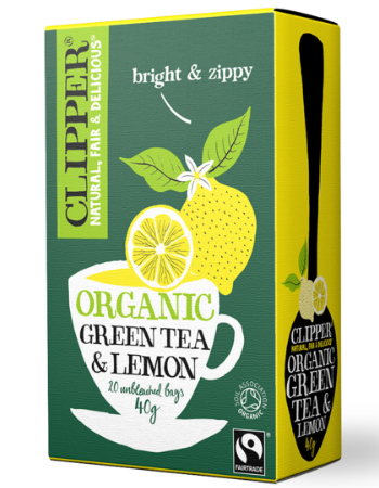 CLIPPER GREEN TEA LEMON 20 BAGS