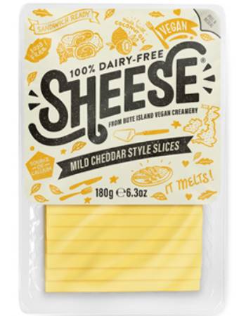 SHEESE SLICES MILD CHEDDAR STYLE 200G