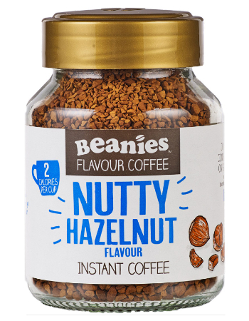 BEANIES NUTTY HAZELNUT COFFEE 50G