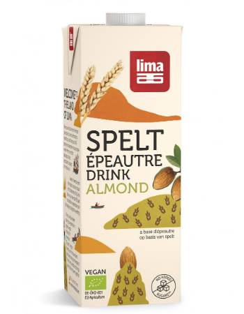 LIMA ORGANIC SPELT ALMOND DRINK 1L