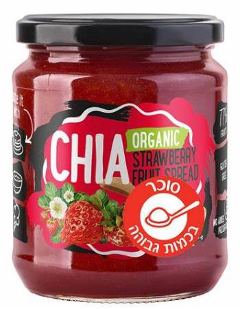 RUDOLFS CHAI STRAWBERRY FRUIT SPREAD 250G