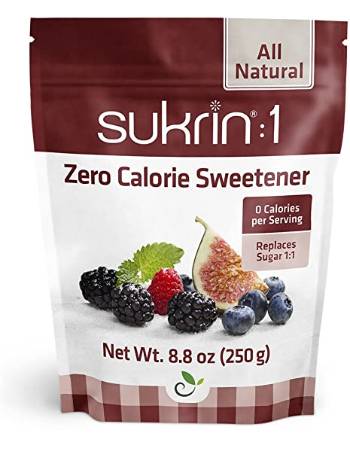 SUKRIN ZERO CALORIE SWEETENER 250G