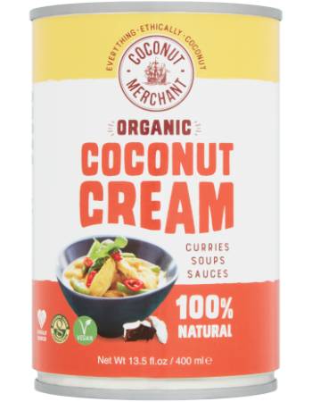 COCONUT MERCHANT ORGANIC COCONUT CREAM 400ML