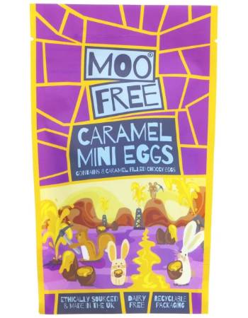 MOO FREE EASTER CARAMEL MINI EGGS 88G
