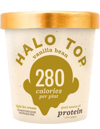 HALO TOP VANILLA BEAN (280 CALORIES) 473ML