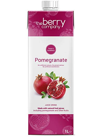 THE BERRY COMPANY POMEGRANATE JUICE 1L