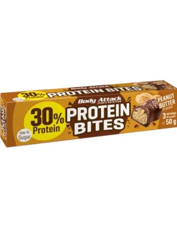 BODY ATTACK PROTEIN BITES PEANUT BUTTER 50G