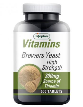 LIFEPLAN BREWERS YEAST 300MG (500 TABLETS)