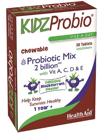 HEALTH AID KIDZ PROBIO 30 CHEWABLE TABLETS