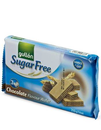 GULLON CHOCOLATE FLAVOUR WAFER 210G