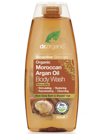 DR ORGANIC ARGAN OIL BODY WASH 250ML
